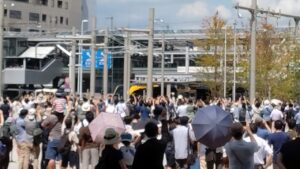 宇都宮ライトレールの開業を見てきました