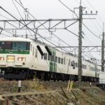 2024年2月23日に新金線に185系が通ります