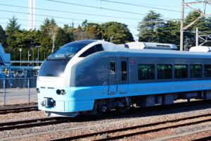E653系1000番台K71編成が新金線でハンドル訓練