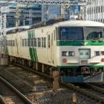 2024年6月22日に新金線に185系が通ります